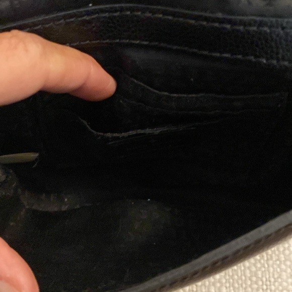 Kate Spade Black Saffiano Leather Mini Crossbody Bag good used condition - Picture 13 of 16